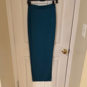 Elegant Green Maxi Skirt